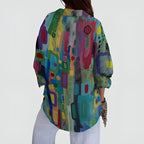 Lilou™ - Alltagstaugliche Bluse mit farbenfrohem Design - Street Atelier