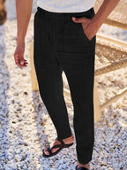 Eduardo | Pantalones de Lino con Cordón