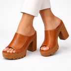 Constanza | Sandalias con Plataforma y Tacón Grueso