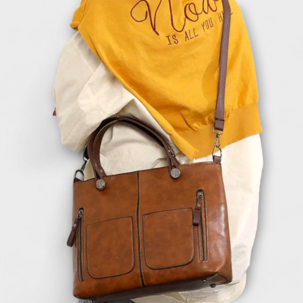 India | Bolso elegante de cuero - Inés Atelier