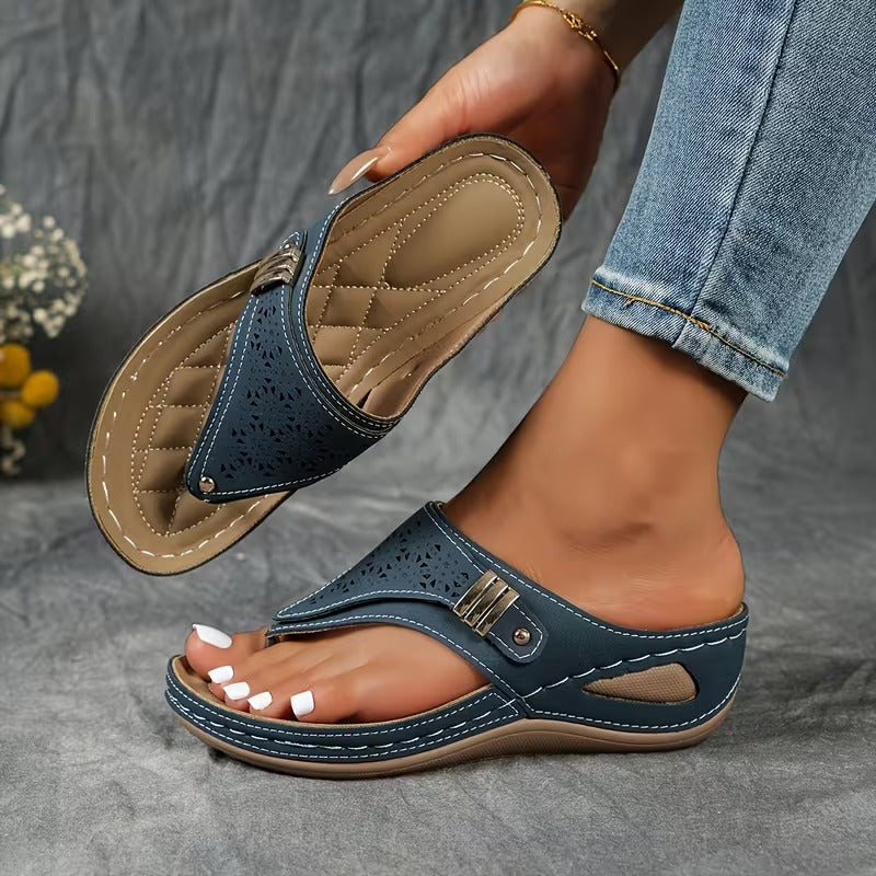 Alhelí | Sandalias con cuña: comodidad y sujeción