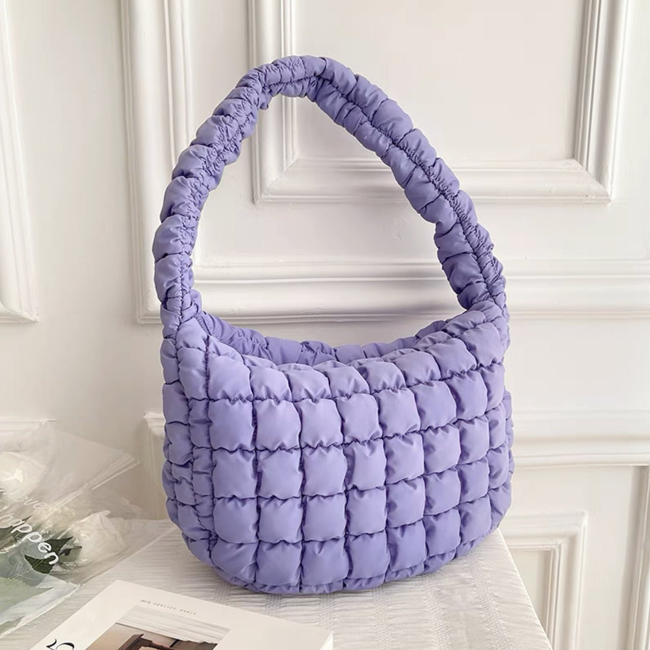 Carlota | Bolso bandolera plisado - Inés Atelier