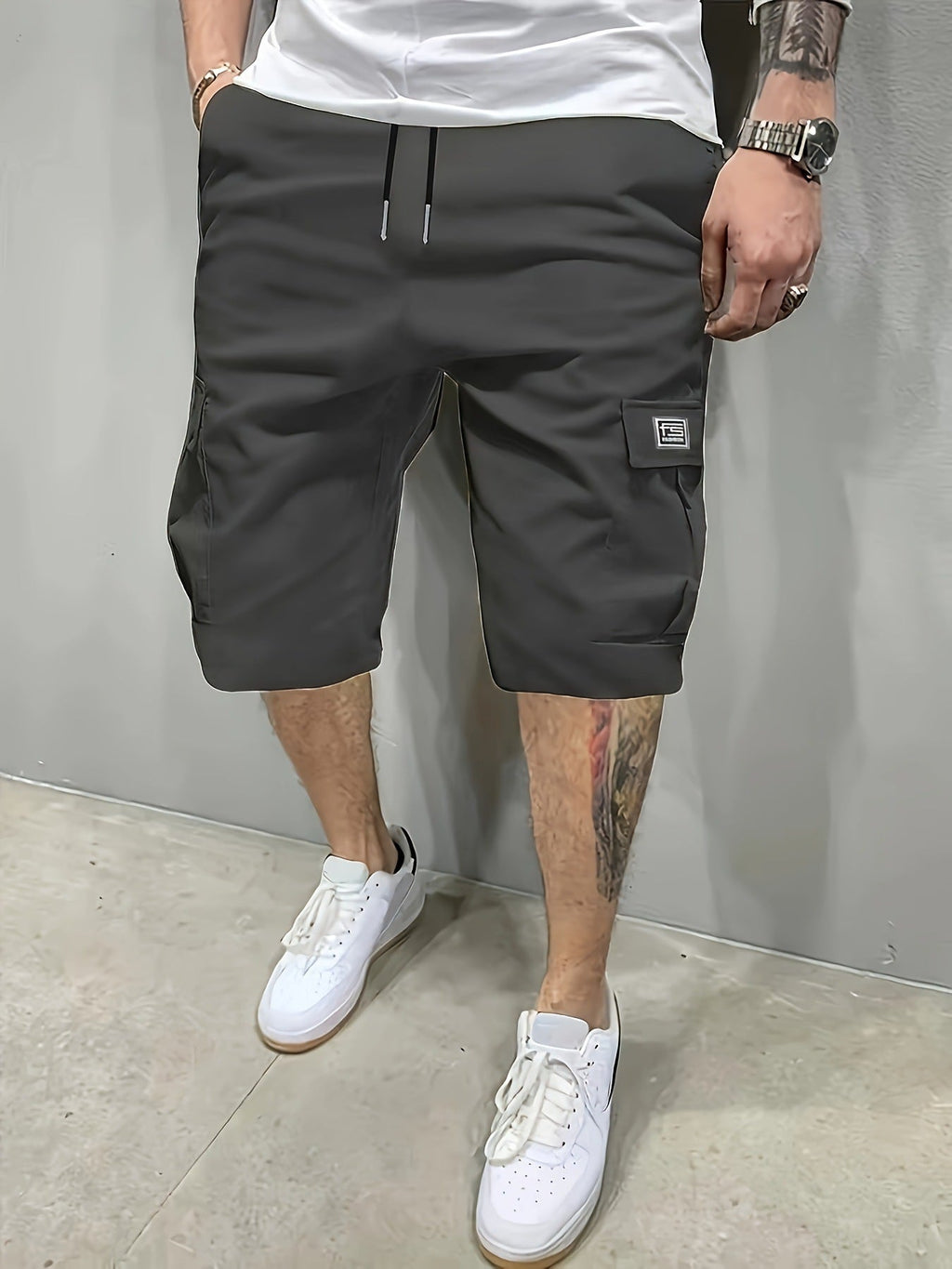 Hadriel | Pantalones cortos cargo para hombre