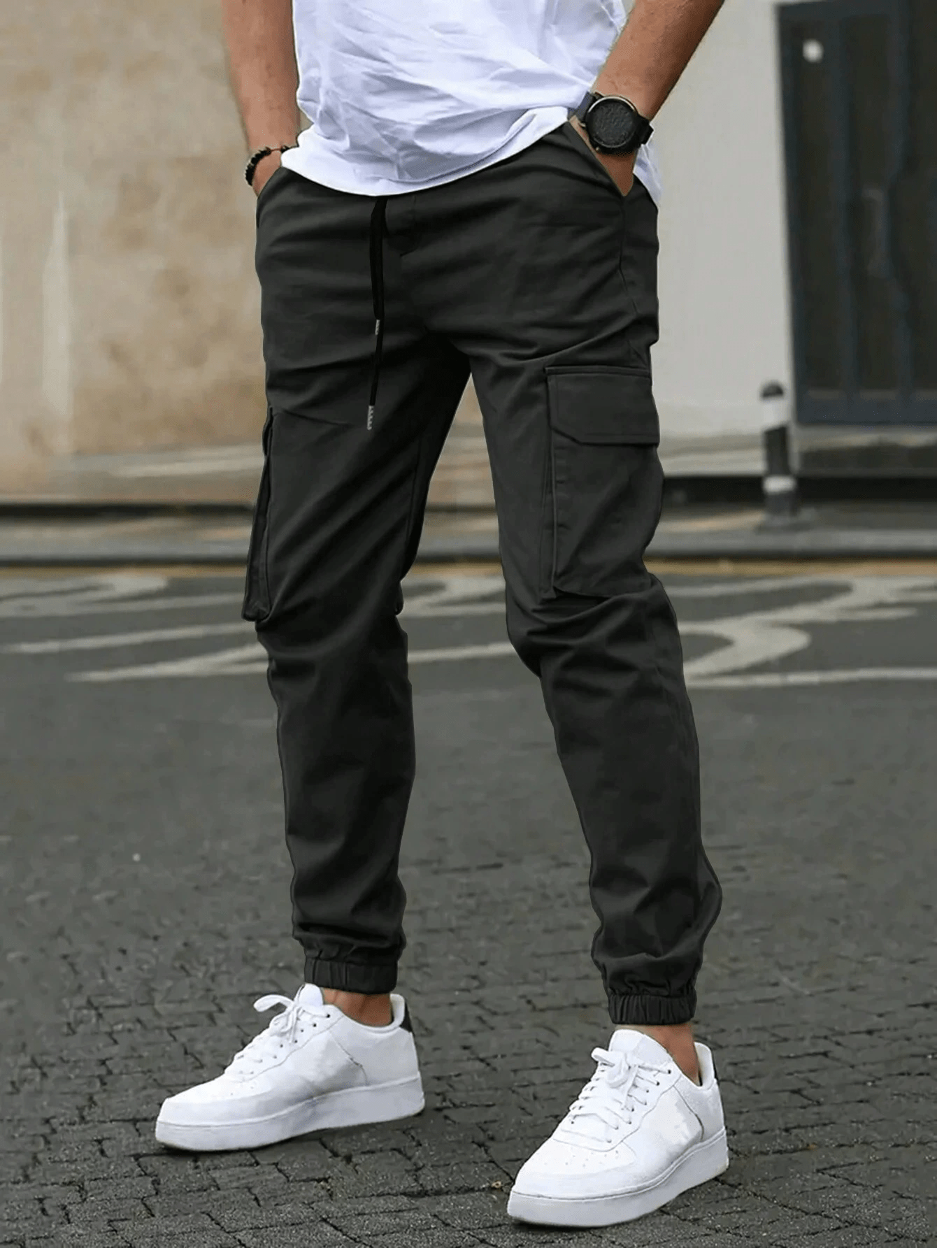 Bruno | Jogger Cargo Hombre - Inés Atelier