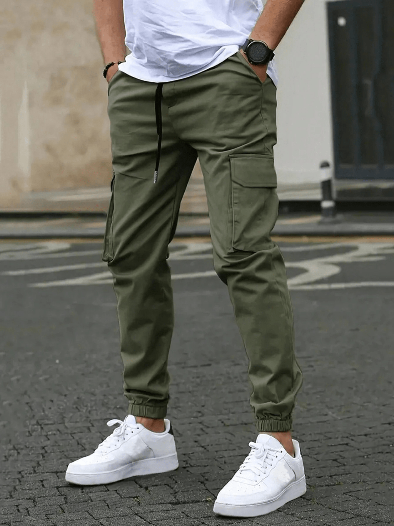 Bruno | Jogger Cargo Hombre - Inés Atelier