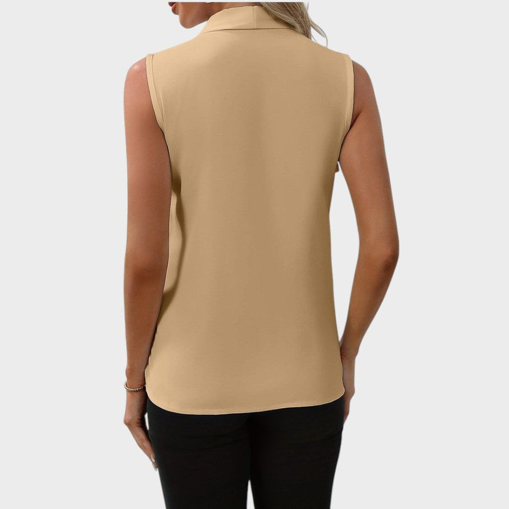 Viviana | Blusa Sin Mangas con Cuello en V