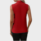 Viviana | Blusa Sin Mangas con Cuello en V