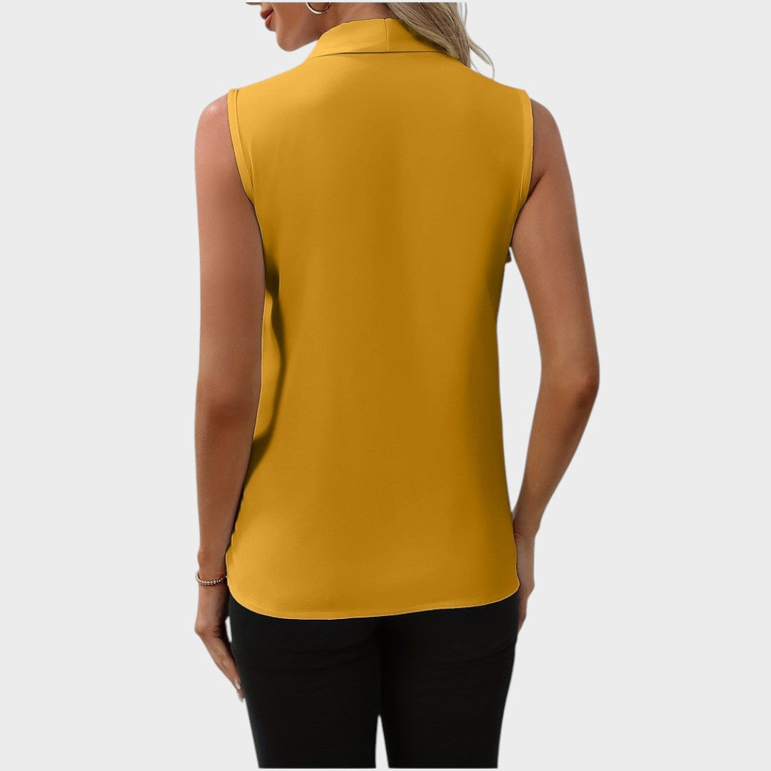 Viviana | Blusa Sin Mangas con Cuello en V