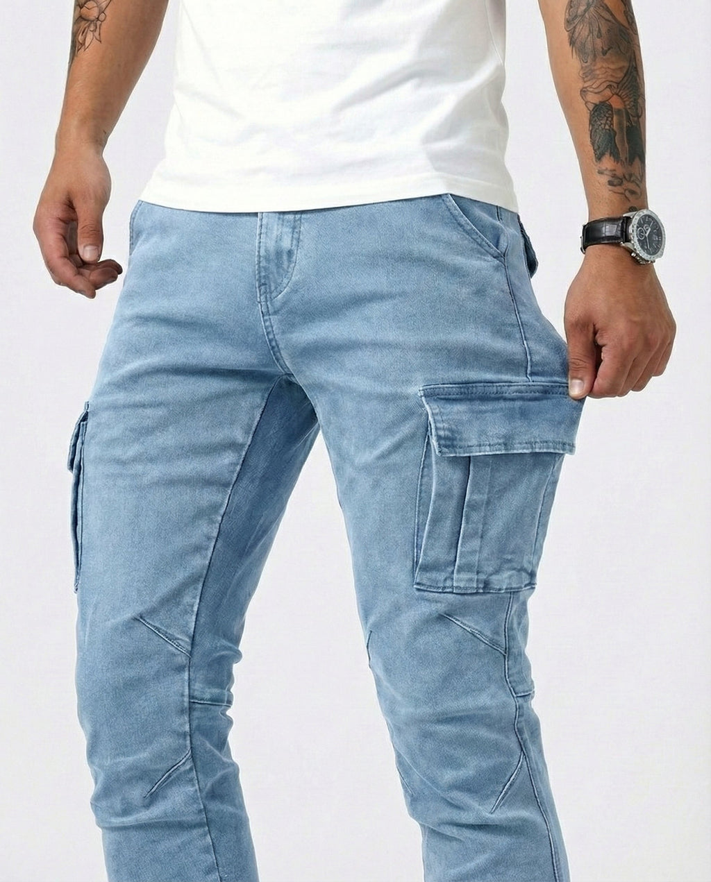 Oriel | Pantalón Cargo Elástico