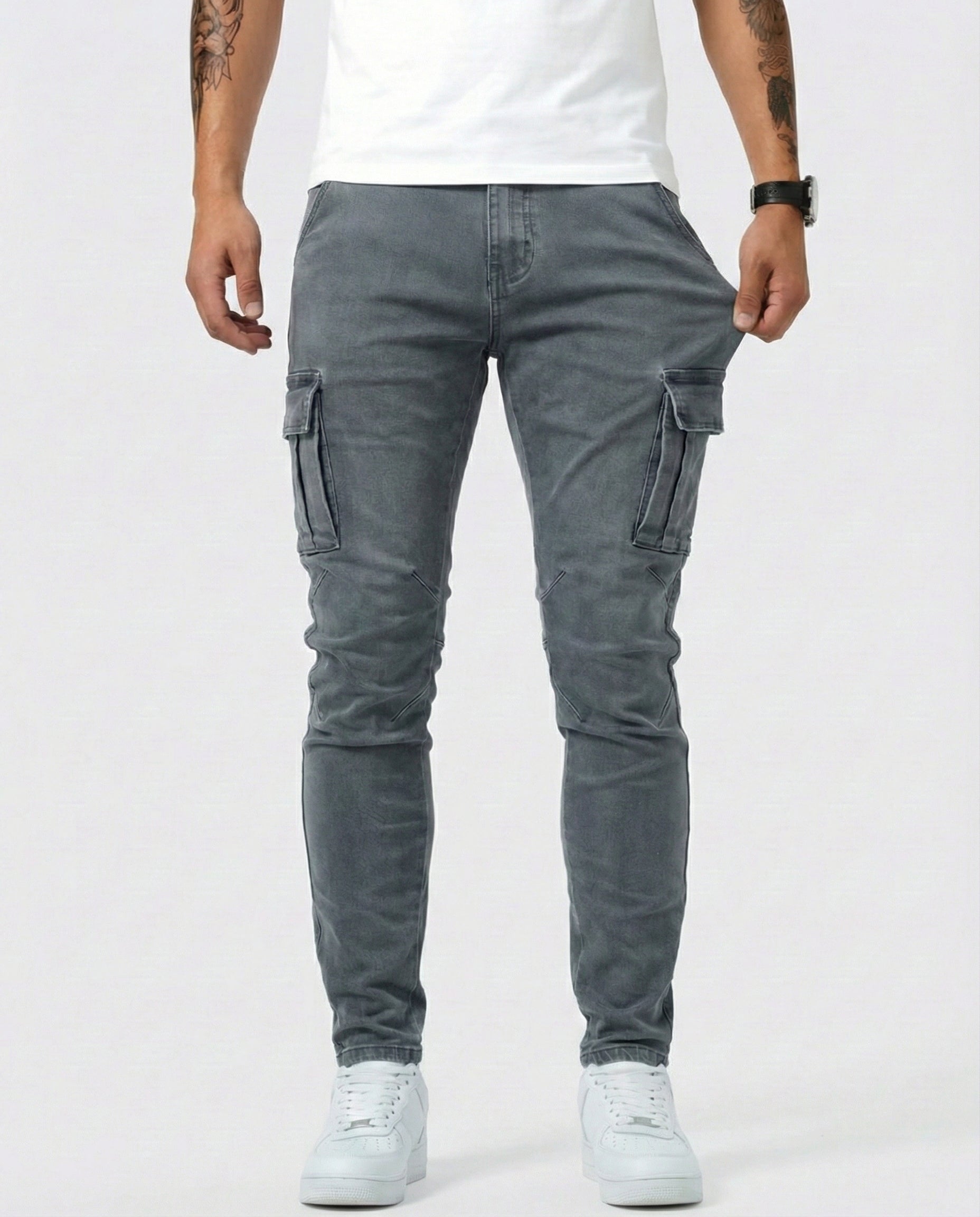 Oriel | Pantalón Cargo Elástico