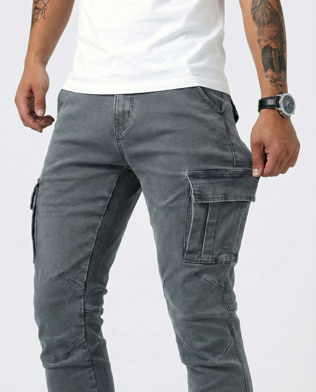 Oriel | Pantalón Cargo Elástico