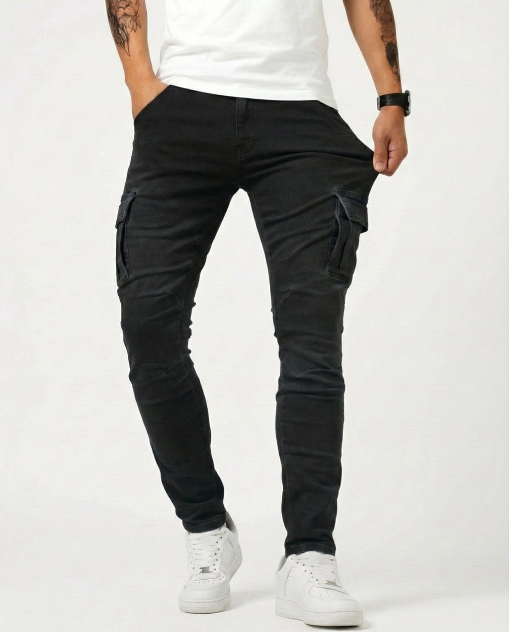 Oriel | Pantalón Cargo Elástico