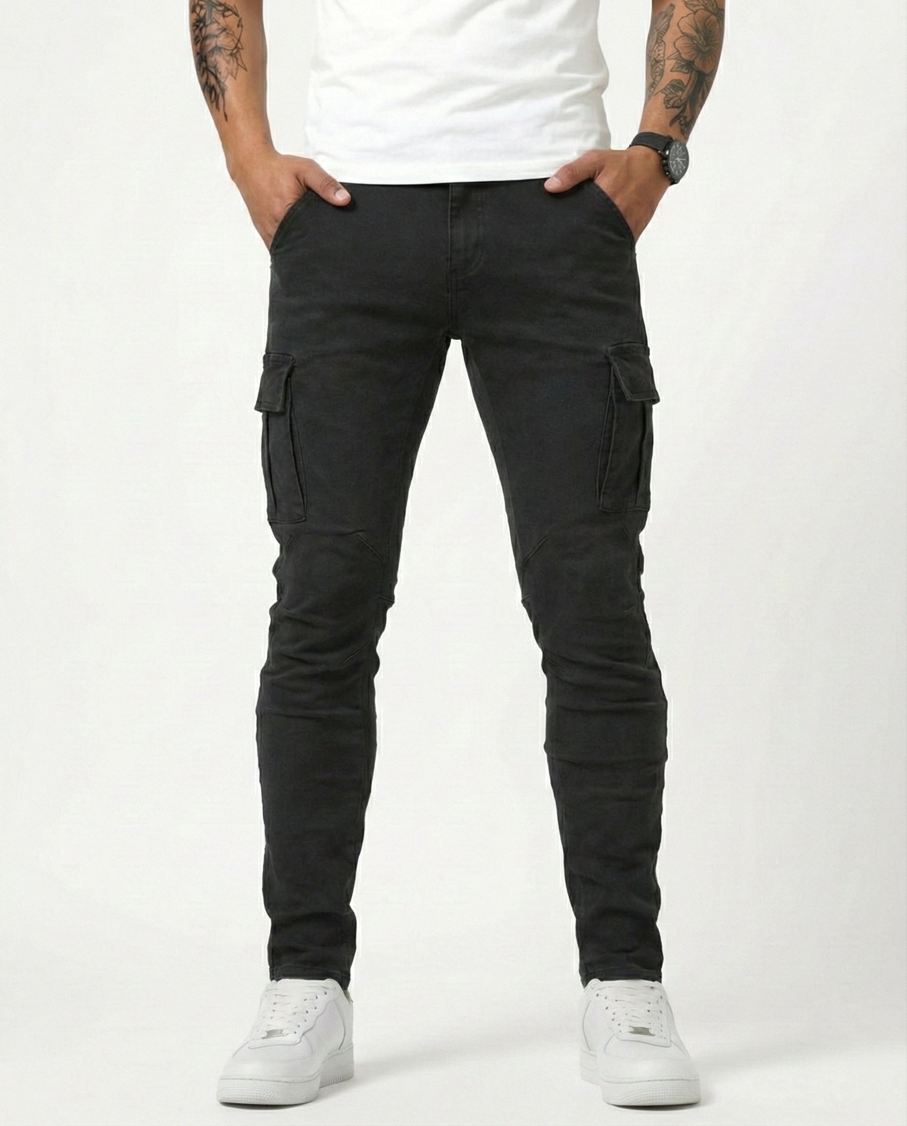 Oriel | Pantalón Cargo Elástico
