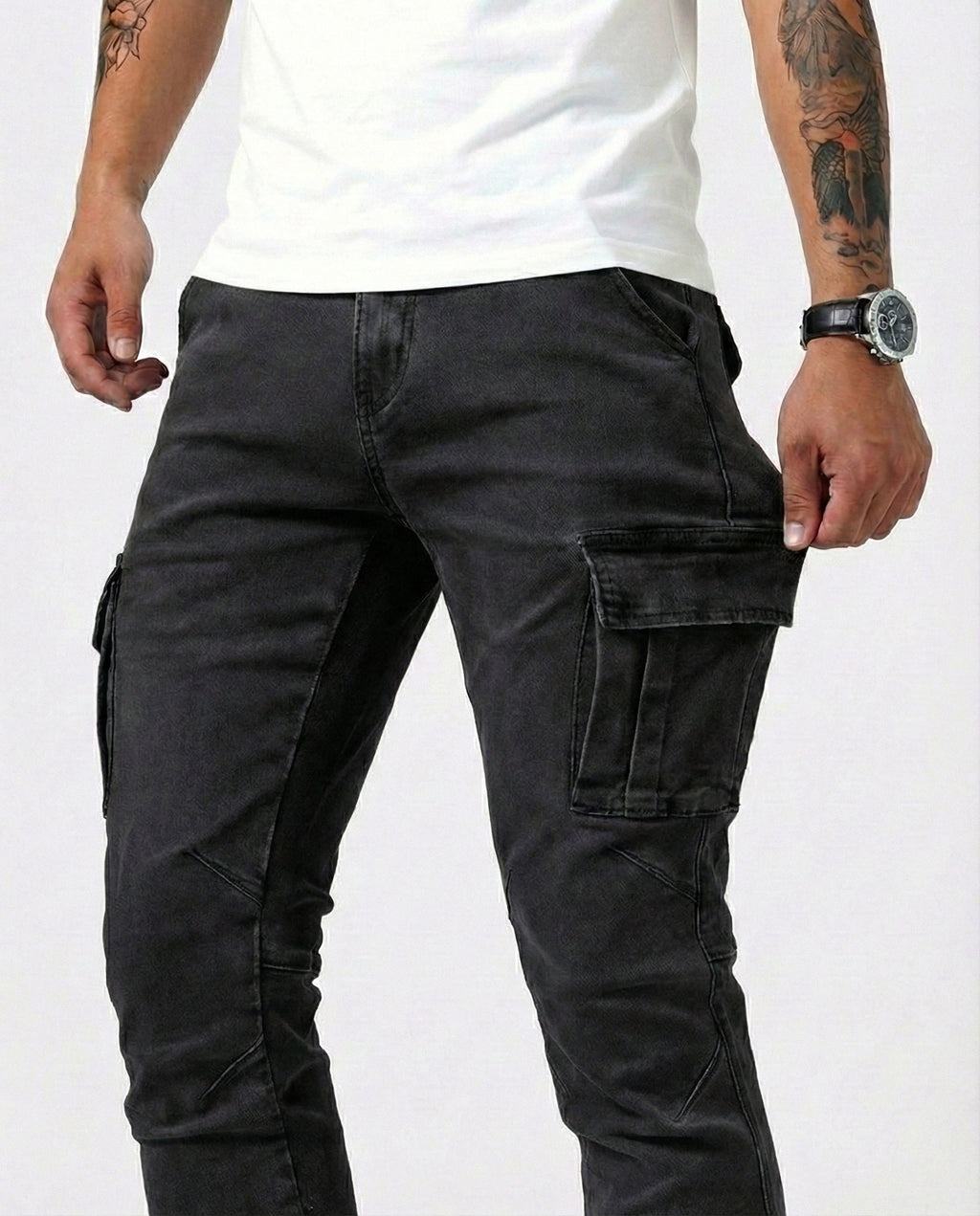 Oriel | Pantalón Cargo Elástico