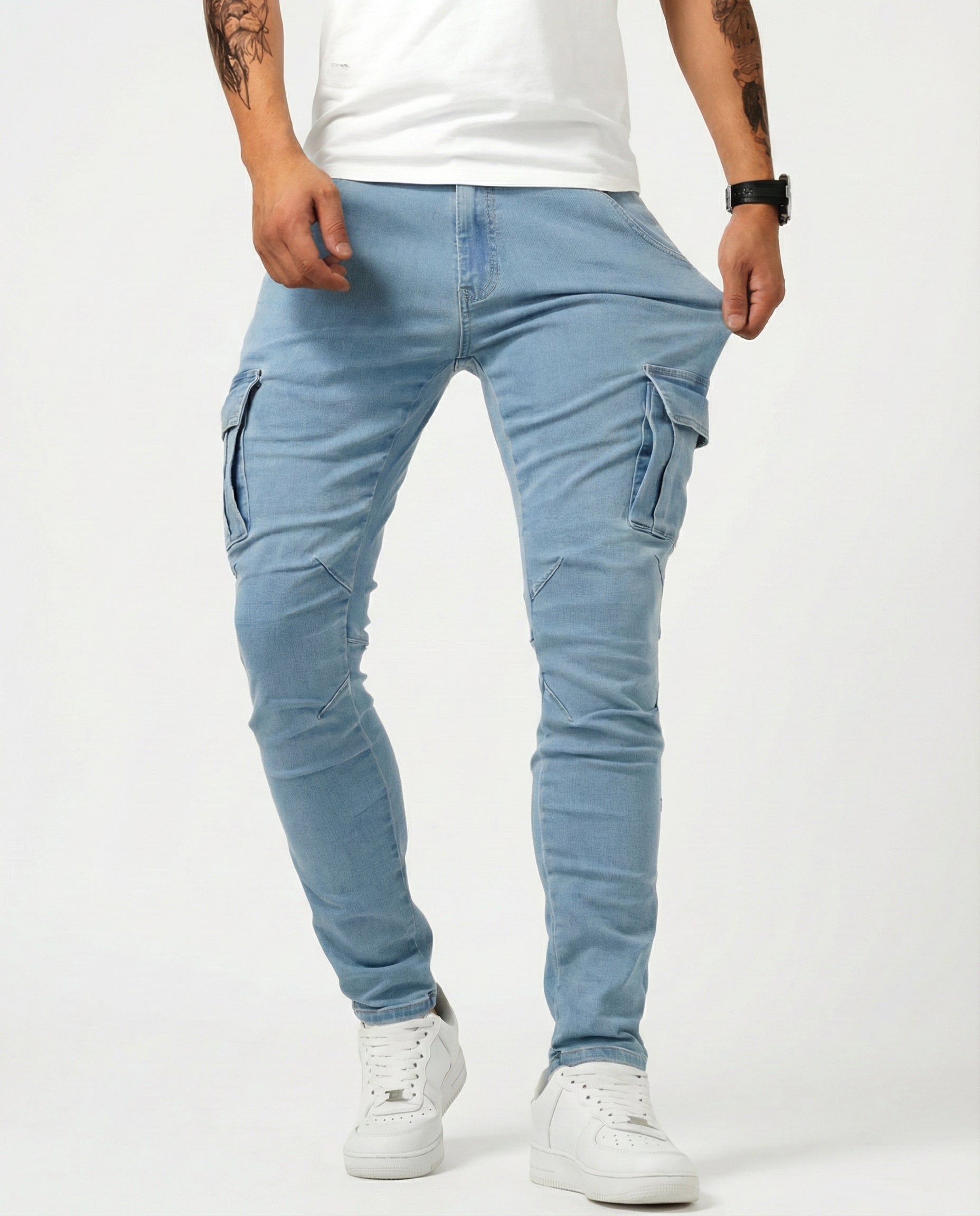 Oriel | Pantalón Cargo Elástico