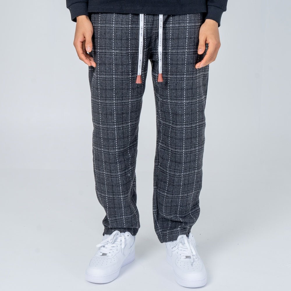Unai | Pantalón Confort de cuadros - Inés Atelier