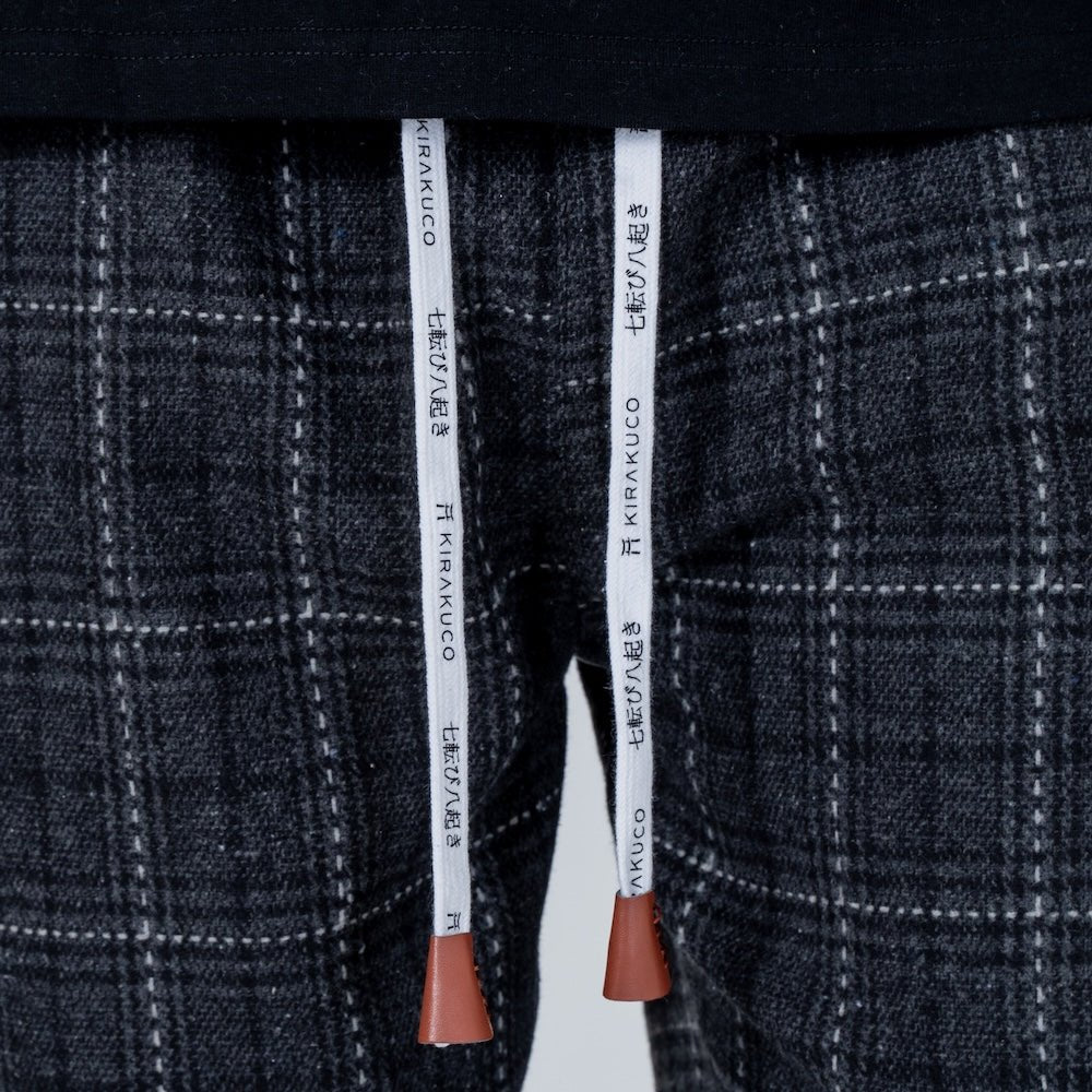 Unai | Pantalón Confort de cuadros - Inés Atelier