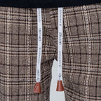 Unai | Pantalón Confort de cuadros - Inés Atelier