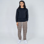 Unai | Pantalón Confort de cuadros - Inés Atelier