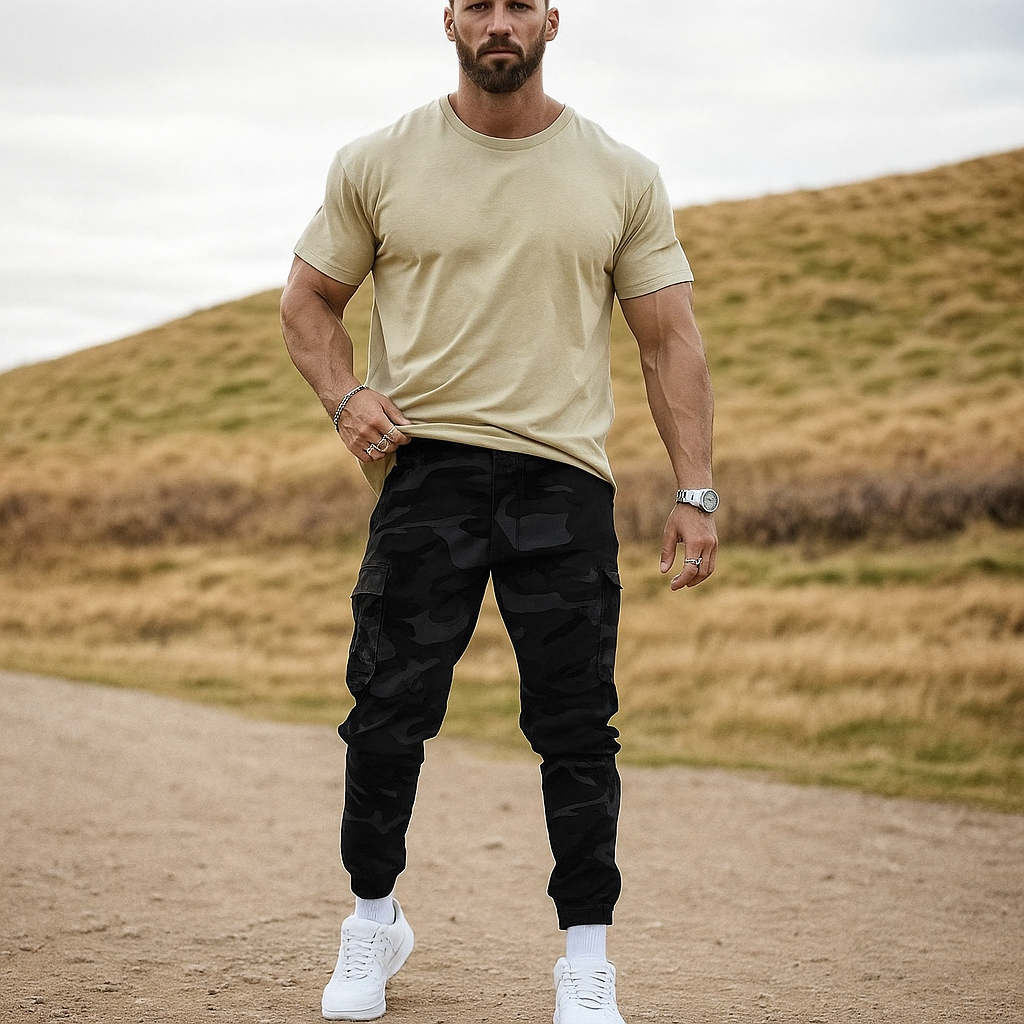 Ivo | Pantalones de camuflaje de calidad para hombre