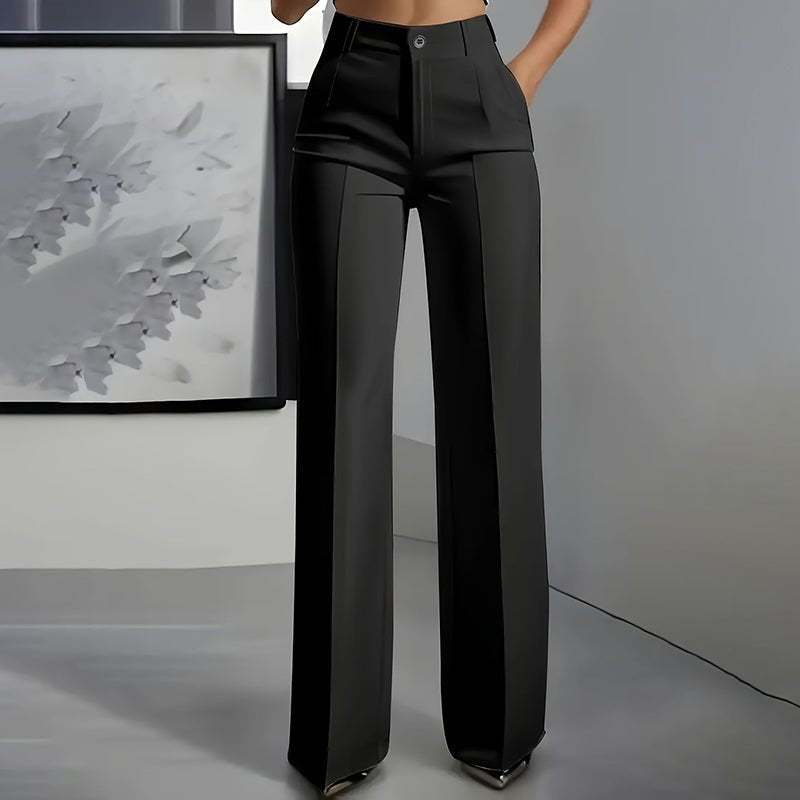 Emma | Pantalón de Sastre Elástico de Tiro Alto - Inés Atelier